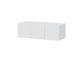 Антресоль 1200 ШК-5 (белый текстурный) в Кыштовке - kyshtovka.mebel-nsk.ru | фото