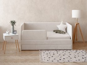 Диван-кровать Happy (айвори) в Кыштовке - kyshtovka.mebel-nsk.ru | фото