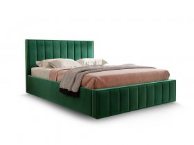 Кровать мягкая 1,6 Вена стандарт, вар.1 в Кыштовке - kyshtovka.mebel-nsk.ru | фото