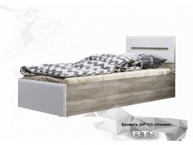 Кровать односпальная Наоми КР-12 в Кыштовке - kyshtovka.mebel-nsk.ru | фото
