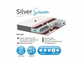 Матрас Silver Seven в Кыштовке - kyshtovka.mebel-nsk.ru | фото