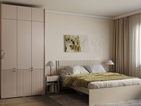 Модульная спальня Орма (МДФ) в Кыштовке - kyshtovka.mebel-nsk.ru | фото