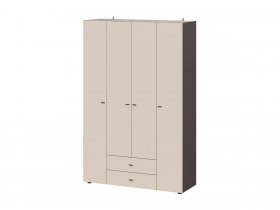 Шкаф четырехстворчатый Гиза в Кыштовке - kyshtovka.mebel-nsk.ru | фото