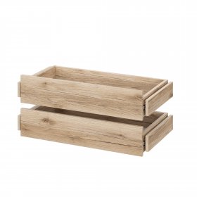 Ящик (комплект из 2 штук) Брауни (дуб делано) в Кыштовке - kyshtovka.mebel-nsk.ru | фото
